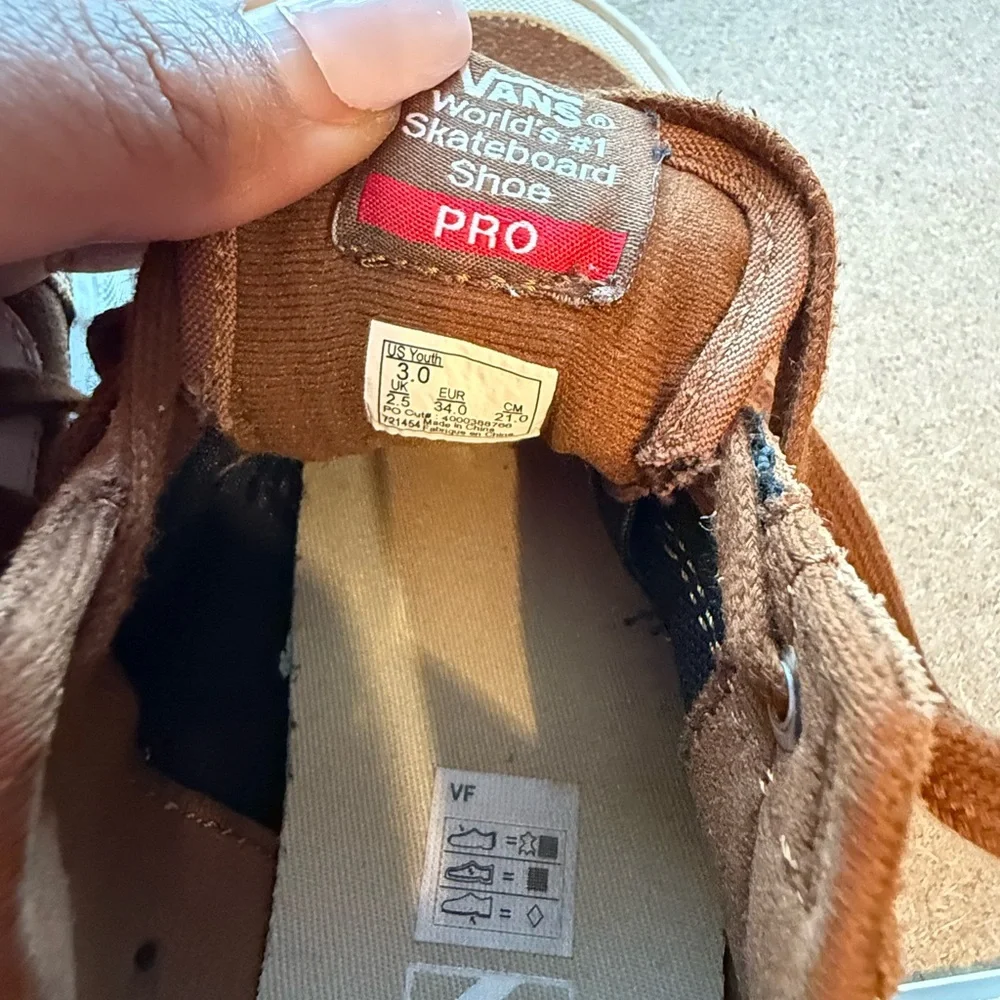 Vans Brown Suede Sneakers